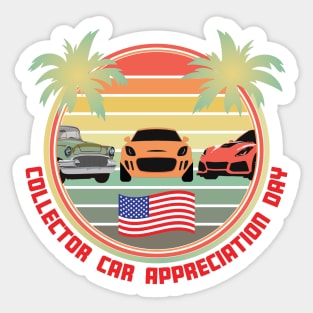 Collector Car Appreciation Day Sticker